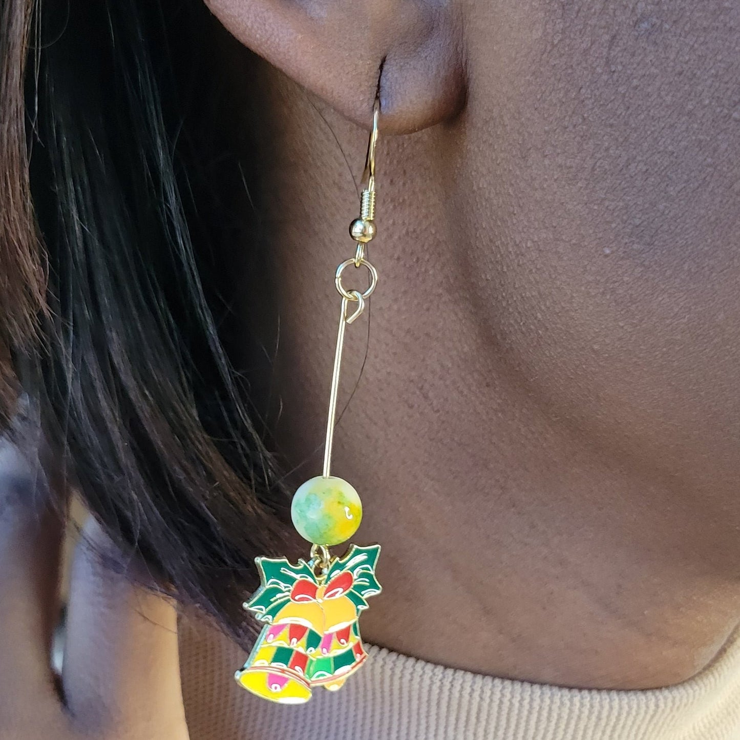 Christmas Bell Christmas Earring