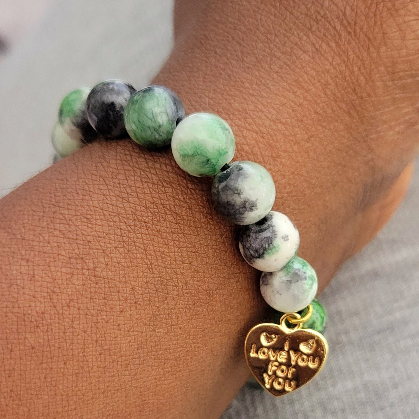 Green Persian Jade Bracelet