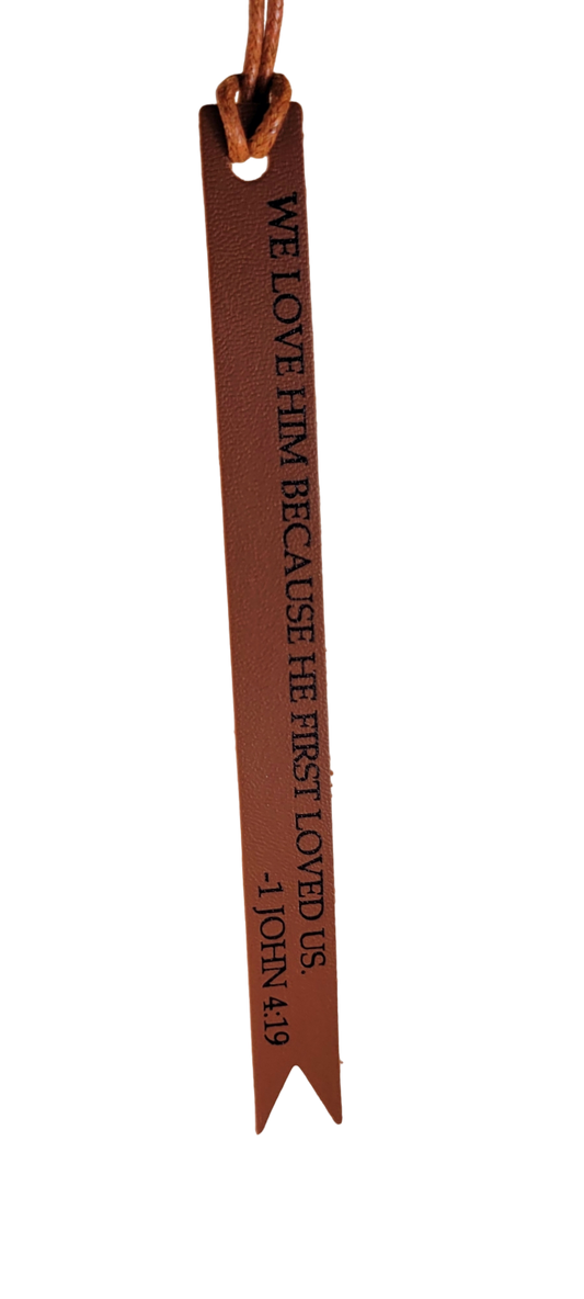 1 John 4:19 Bible Verse Bookmark